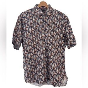 Luciano Visconti Black Men’s Shirt Size Large